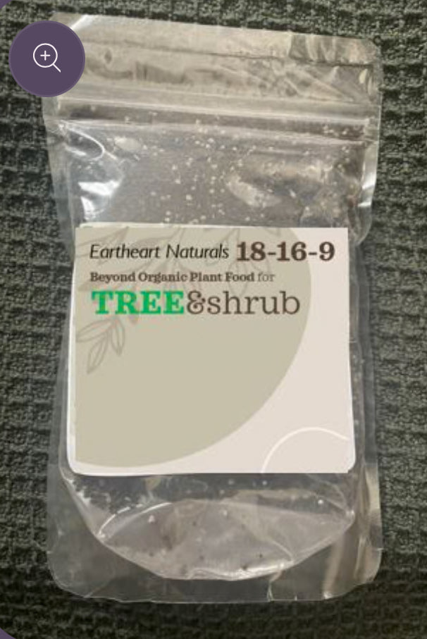 One 16 oz bag of Tree & Shrub Nutrients