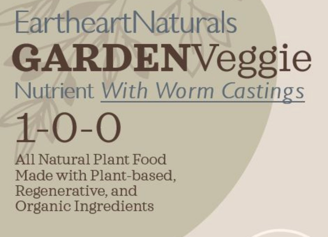 One 10 oz bag of Garden Veggie Plant Food