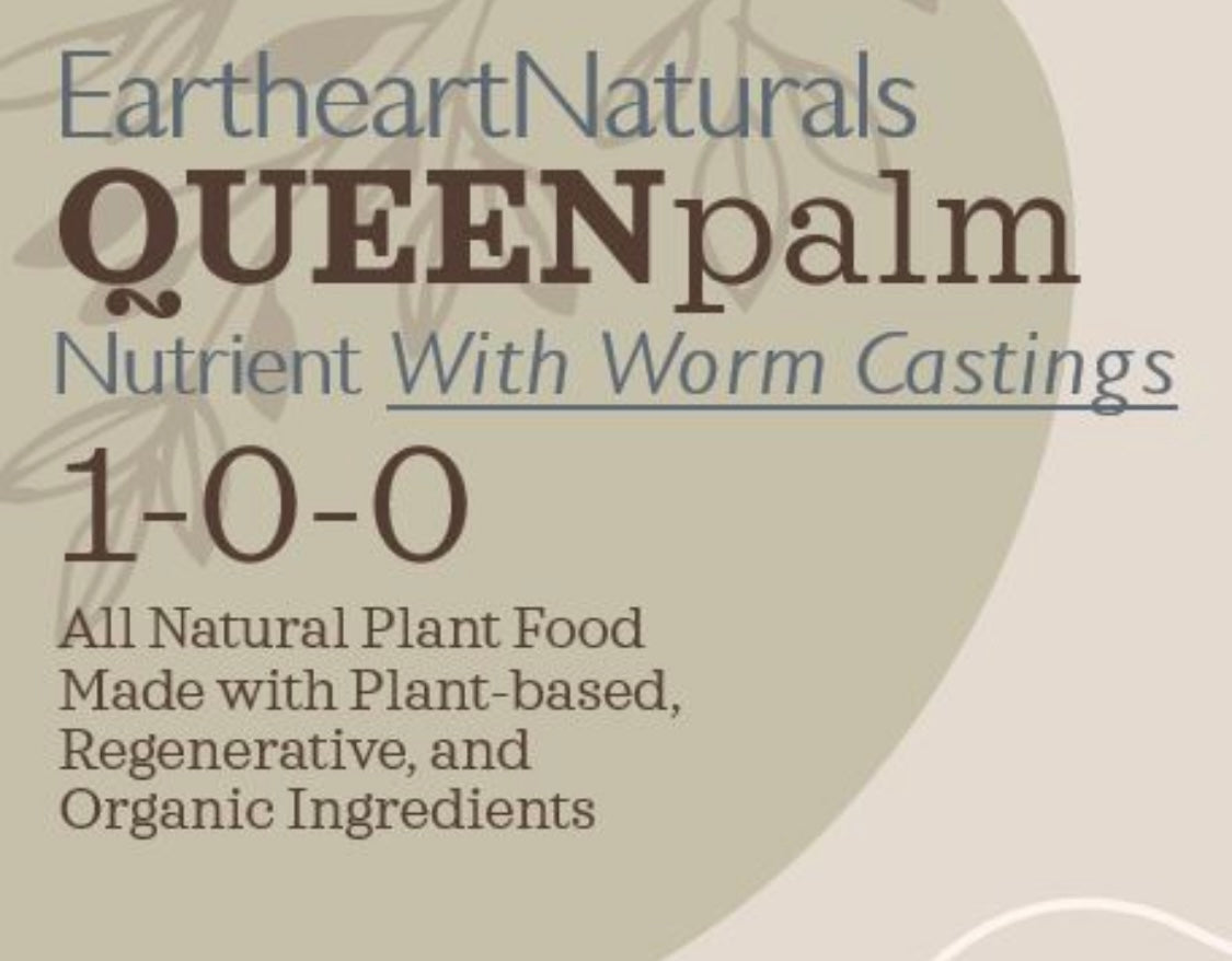 One 10 oz bag of Queen Palm Nutrients for Queen Palm Trees