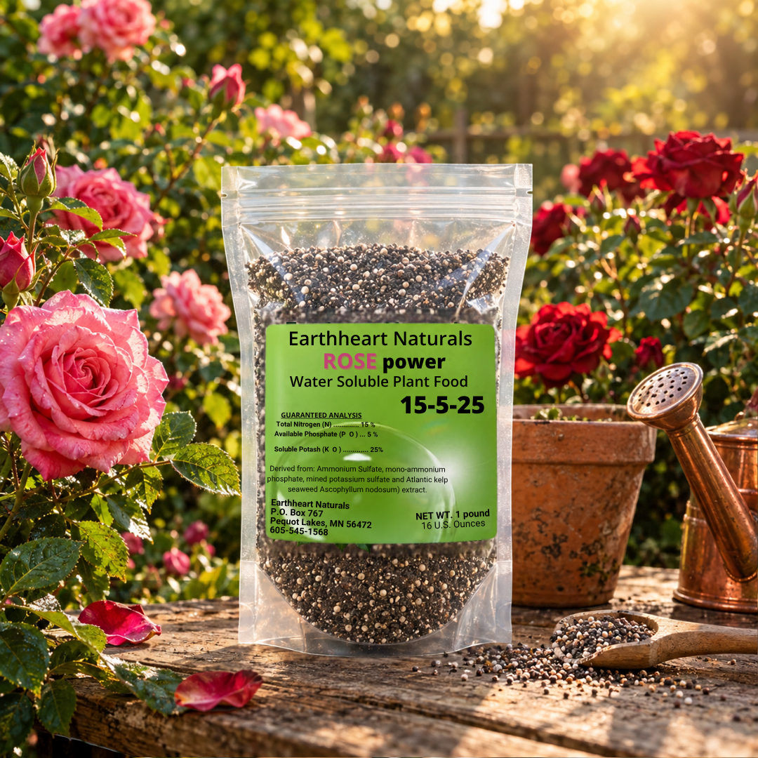 One 16 oz bag of RosePlant Nutrients