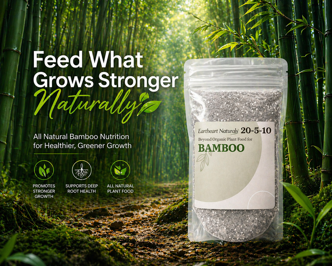 One 16 oz bag of Bamboo Nutrients