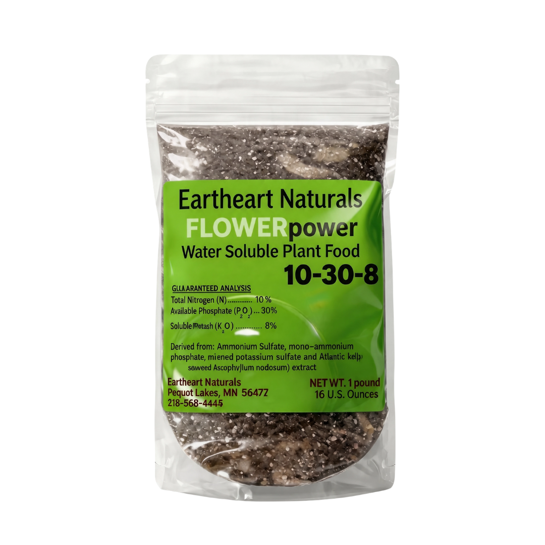 One 16 oz bag of Flower Power Nutrients