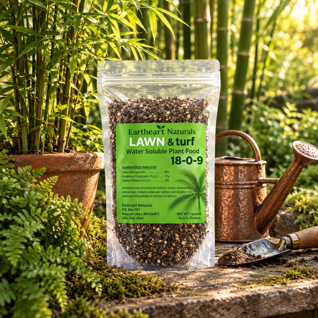 One 16 oz bag of Lawn & Turf Nutrients
