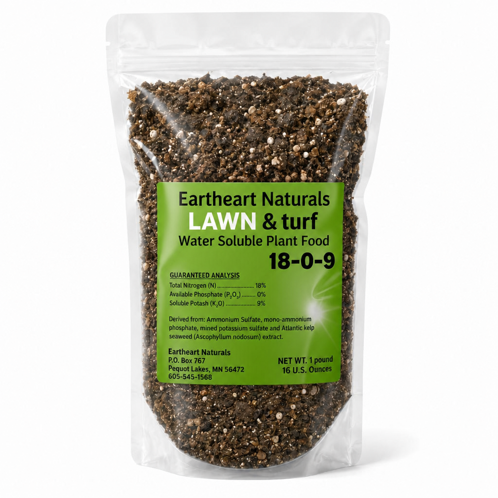 One 16 oz bag of Lawn & Turf Nutrients