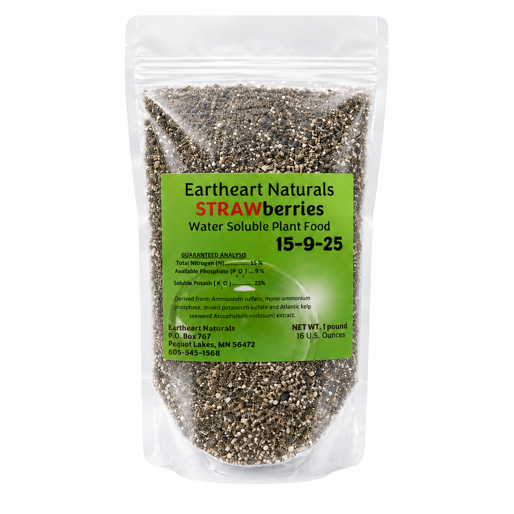 One 16 oz bag of Strawberry Plant Nutrients