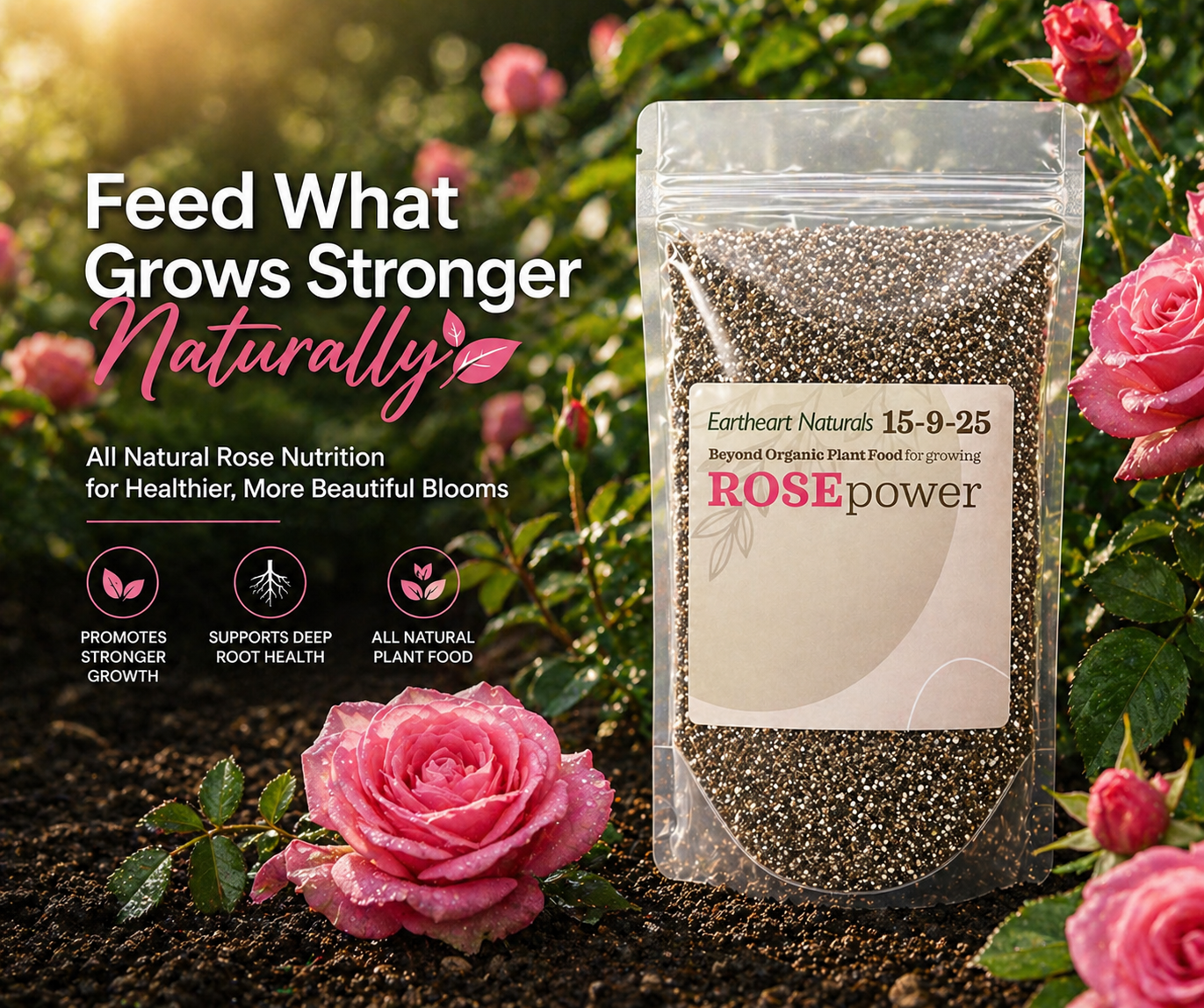 One 16 oz bag of RosePlant Nutrients