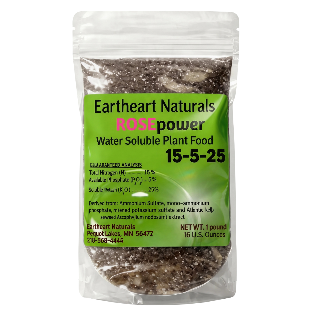 One 16 oz bag of RosePlant Nutrients