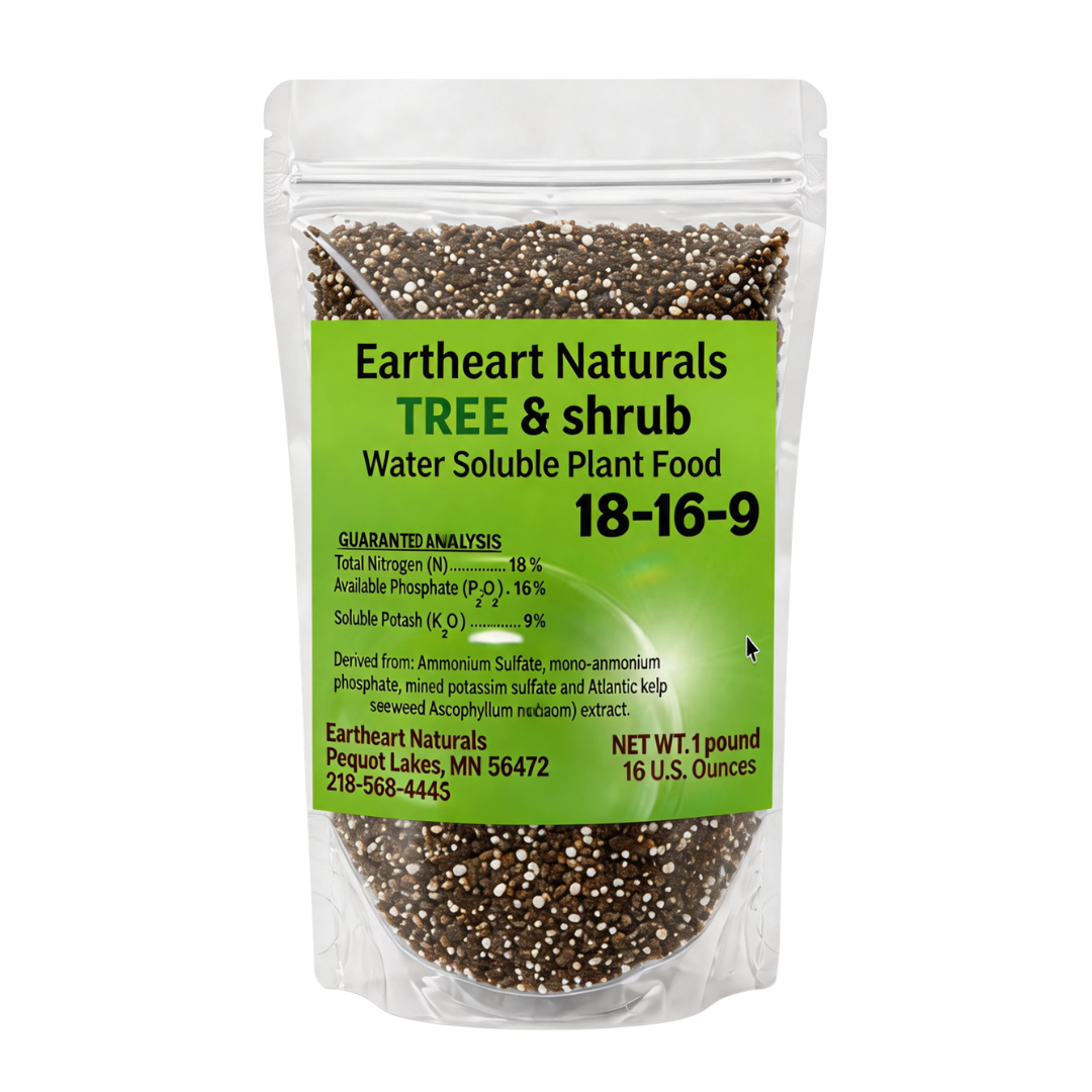 One 16 oz bag of Tree & Shrub Nutrients